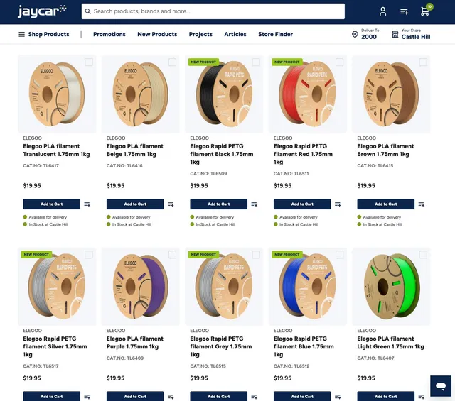 10% off 1st shop at Jaycar