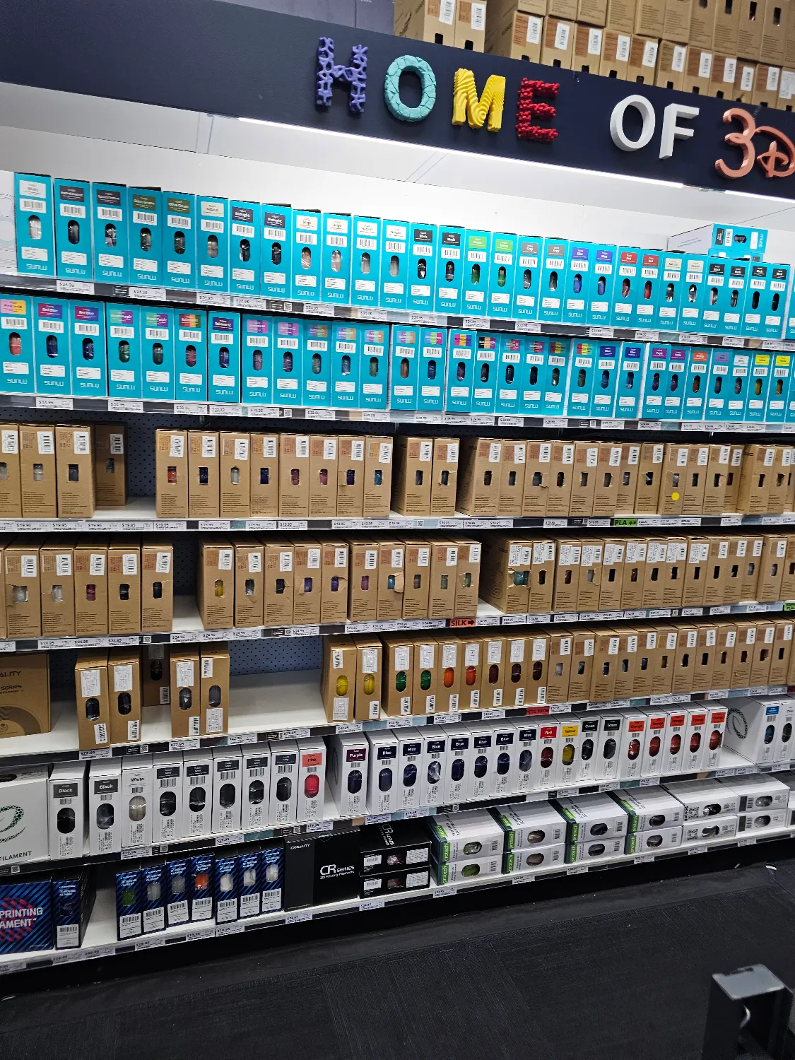 Jaycar filament stock